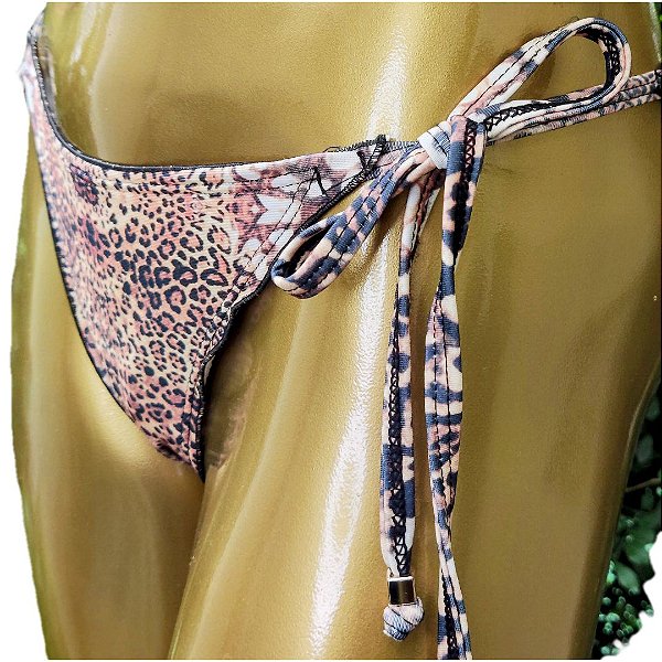 Calcinha Ripple Baía do Sancho ANIMAL PRINT