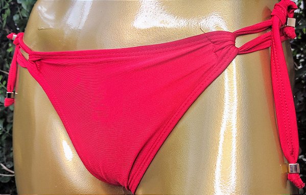 Calcinha Fita Dupla Itararé Vermelho