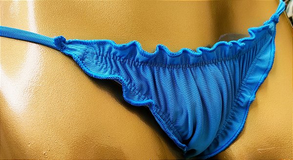 CALCINHA RIPPLE MARESIAS AZUL TURQUESA