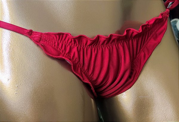 CALCINHA RIPPLE MARESIAS VERMELHO