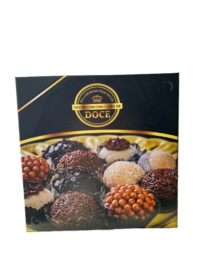 Caixa de Doce 25x25x6cm Personalizada tmp/fundo (PCT 25 UNIDADES)