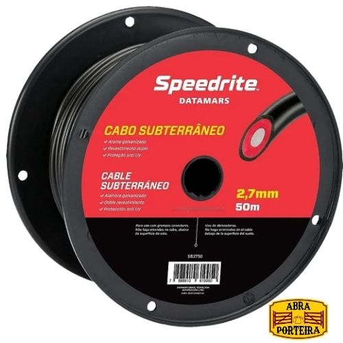 Cabo Subterrâneo Speedrite 2,7 MM x 50 M