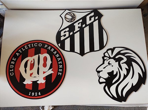 escudo de tme em mdf