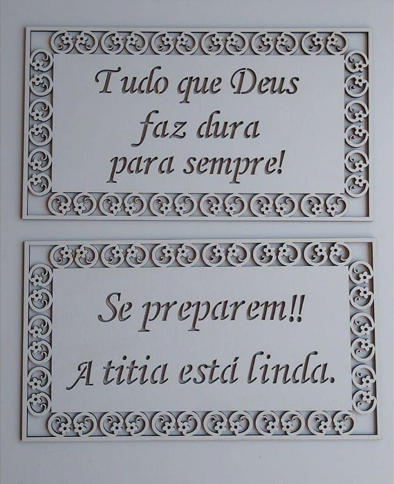 Placa de casamento / placa decorativa