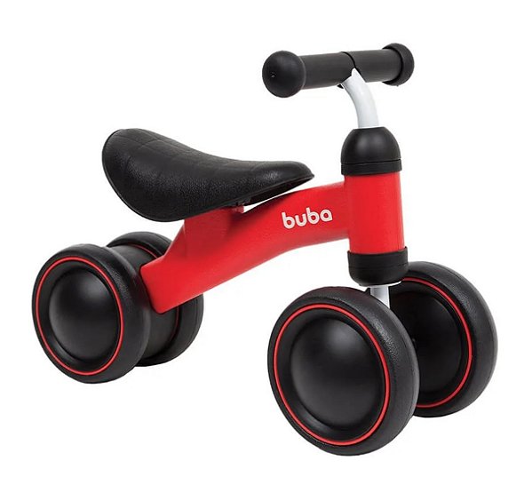 Bicicleta de Equilíbrio 4 rodas Red - Buba