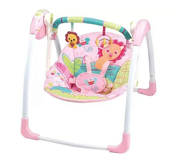 Cadeira de Balanço Automático Rosa Mastela