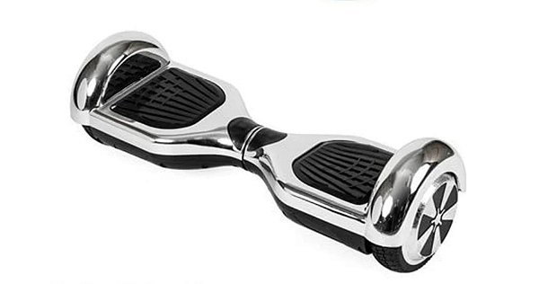 Hoverboard Skate Elétrico Prateado