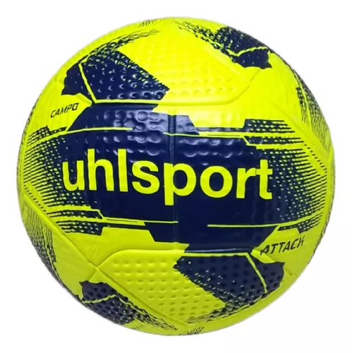 BOLA DE FUTEBOL DE CAMPO UHLSPORT - ATTACK AMARELA E PRETA