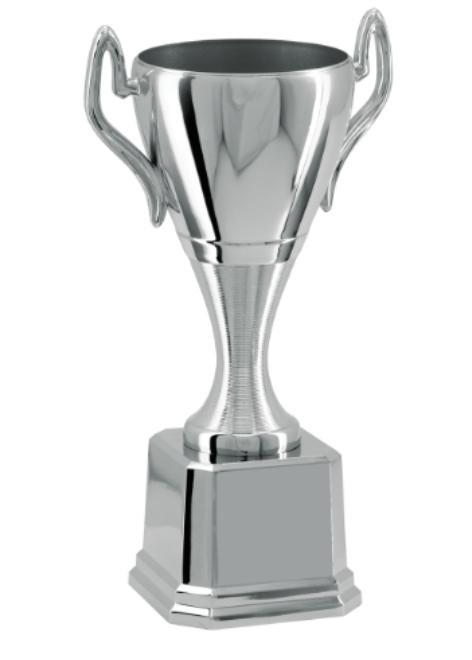 TROFÉU VITORIA PRATA 40 CM