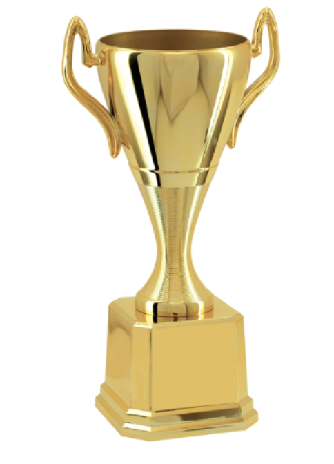 TROFÉU VITORIA OURO 40 CM