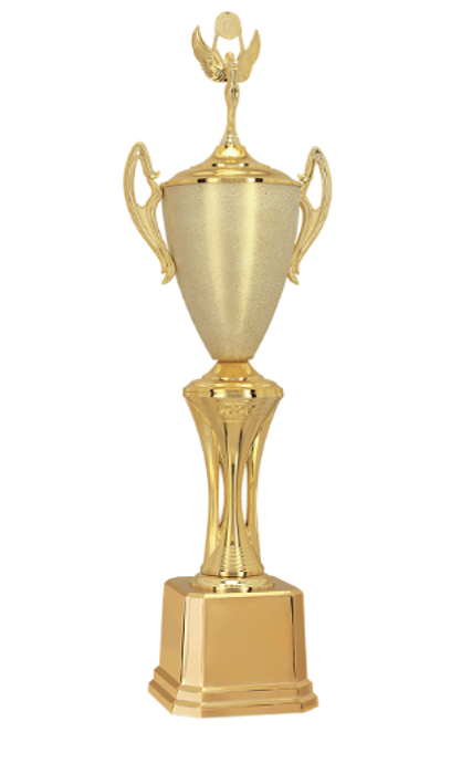 TROFÉU VITORIA DOURADO 94 CM