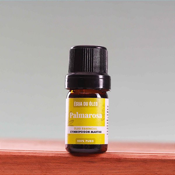 Óleo essencial de Palmarosa (Cymbopogon martini) 5ml