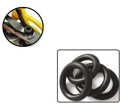 Anel de Borracha O-Ring Preto com 05 unidades