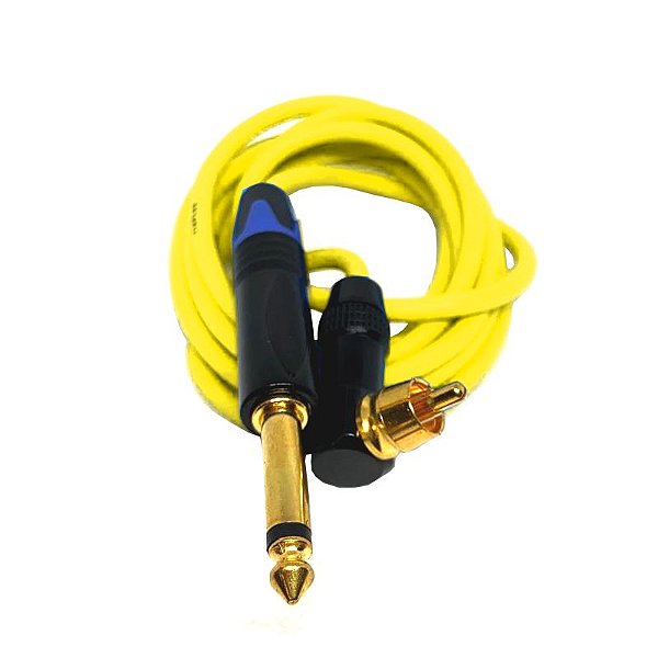 Cabo RCA 90 Graus New Fontes - Amarelo