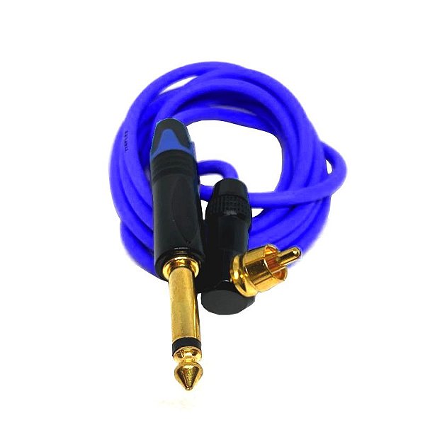 Cabo RCA 90 Graus New Fontes - Azul Escuro