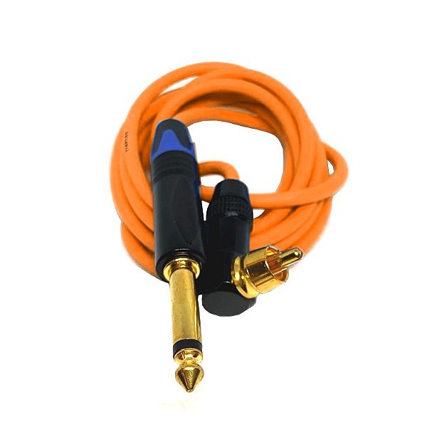 Cabo RCA 90 Graus New Fontes - Laranja