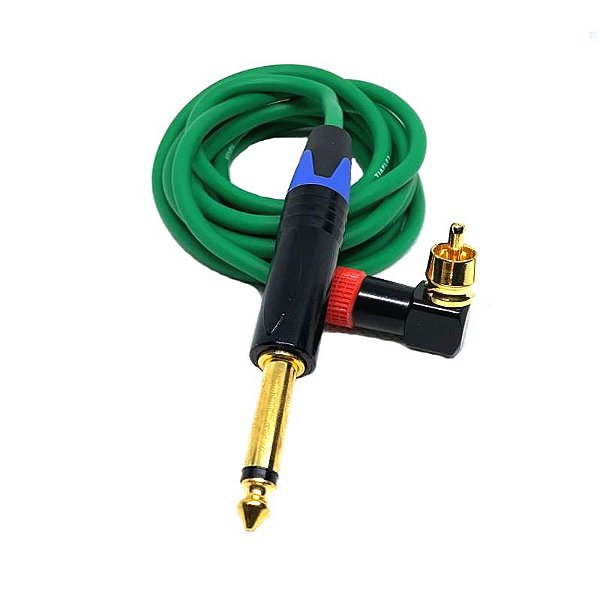 Cabo RCA 90 Graus New Fontes - Verde Escuro
