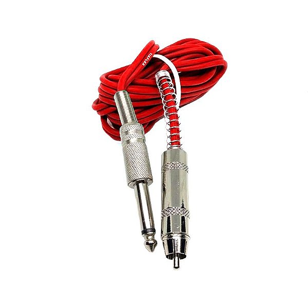 Cabo RCA Reto New Fontes - Vermelho
