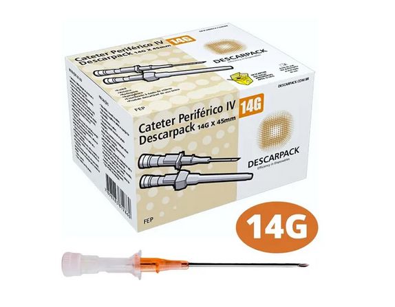 Cateter Descarpack - 14g ( 01 unidade )
