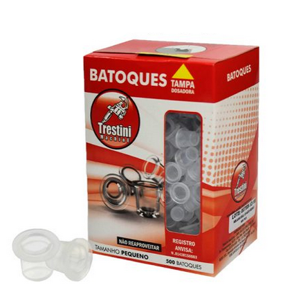 Batoque P Sem Base Solto Caixa c/ 500 unidades - Trestini