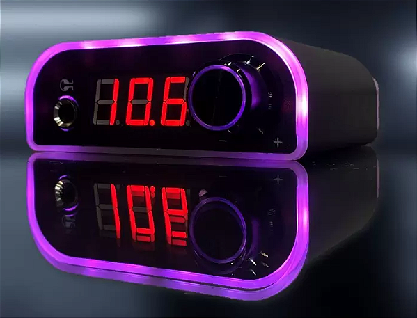 Fonte Digital Black GT Oficial  com Led