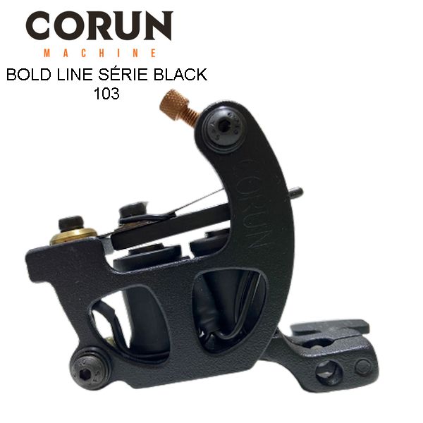 Máquina de Bobina Corun Tattoo Série Black Bold Line #103