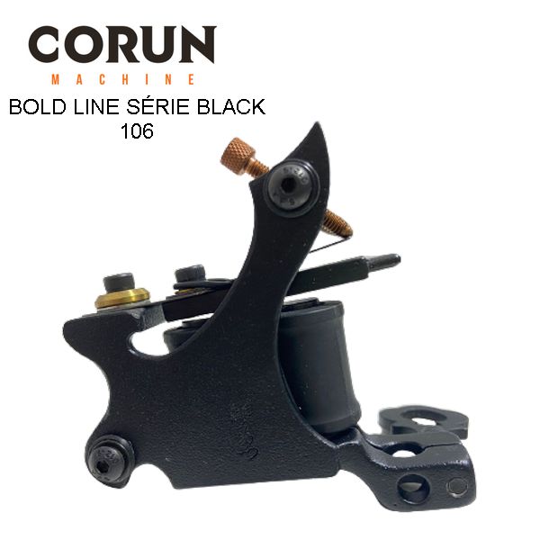 Máquina de Bobina Corun Tattoo Série Black  Bold Line #106