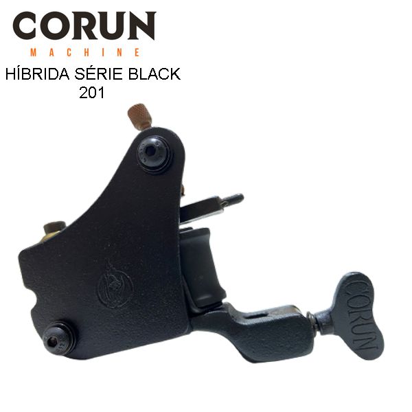 Máquina de Bobina Corun Tattoo Série Black Híbrida #201