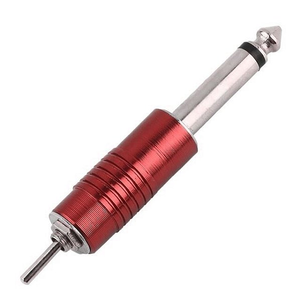 Pedal Plug P10 sem fio White Head - Vermelho