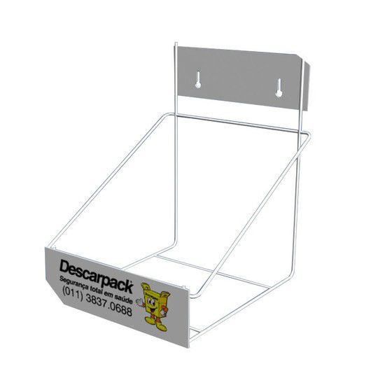 Suporte De Ferro Descarpack para Coletor de 03Litros