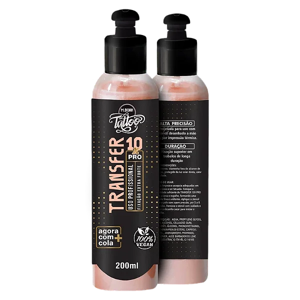 Transfer Stencil - 10 X Extra Forte - MBoah - 200ml