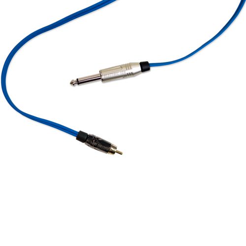 Cabo RCA Reto Mini  Electric ink - Azul Royal