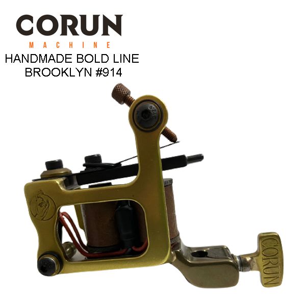 Máquina de Bobina Corun Tattoo Handmade Bold Line - Brooklyn #914