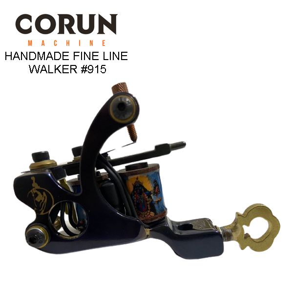 Máquina de Bobina Corun Tattoo Handmade Fine Line - Walker #915