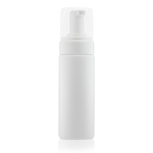 Frasco Pump Espumador Branco de Plástico 150ml