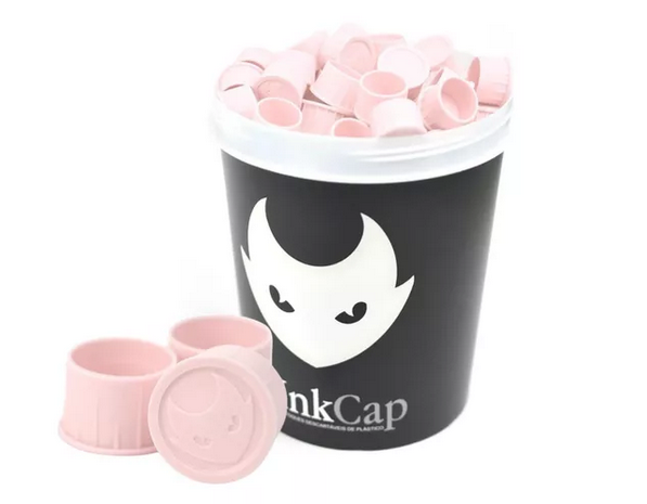 Batoque de Silicone Rosa Ink Cap - Electric ink