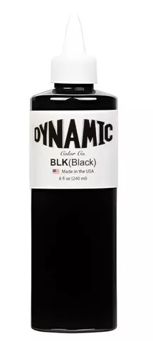 TINTA P/ TATUAGEM DYNAMIC BLACK 240ML