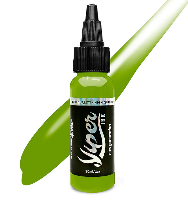 TINTA VIPER Ink Cowabunga Green 30ml ( Nova Geração )	- VENC 30/07/2027