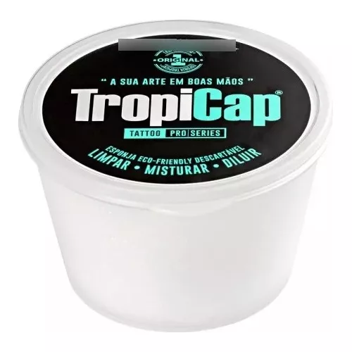 Esponja Box Tropicap Tropical derm P Tatuagem Tattoo (01 unidade)