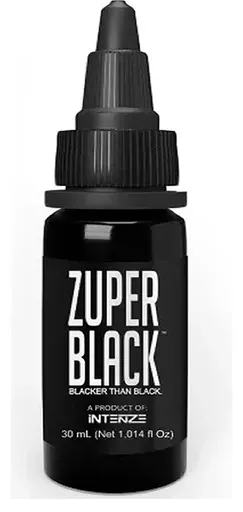 TINTA INTENZE ZUPER BLACK - 30ML
