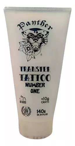 Stencil Transfer Tattoo Panther Para Decalque Tts 150gr