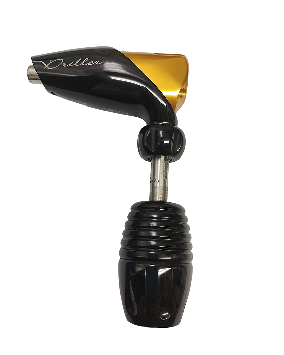 Máquina Rotativa - ELECTRA DRILLER DOURADA - Electric Ink