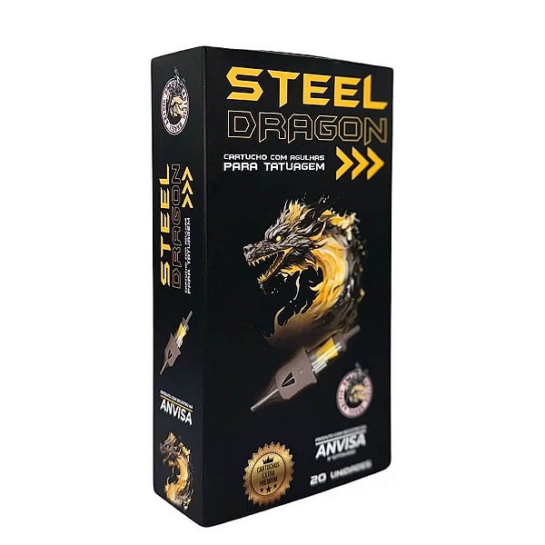 CARTUCHO 27RM.10 MAGNUM CURVADA . STEEL DRAGON - 10 unidades