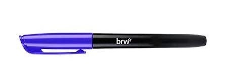 CANETA AZUL 2.0MM MARCADOR PARA RETRO PROJETOR - BRW