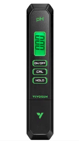 Medidor de PH com Kit de Calibração - VivoSun