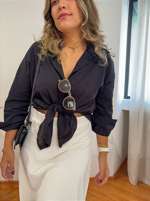 Camisa Rute Preto