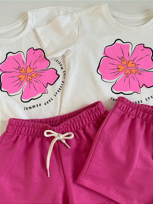 Conjunto Flor Pitaia