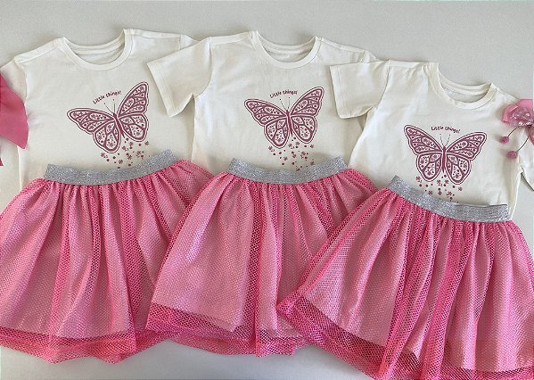 Conjunto Borboleta Encantada