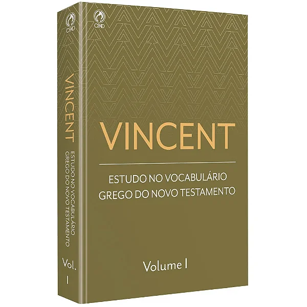 Vincent Estudo Vocabulário Grego NT Vol. I