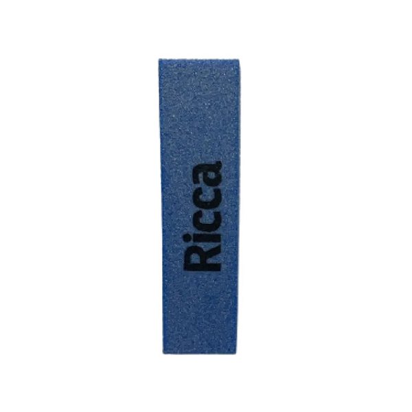Lixa Bloco Modelador de Unhas Azul com Glitter Ricca